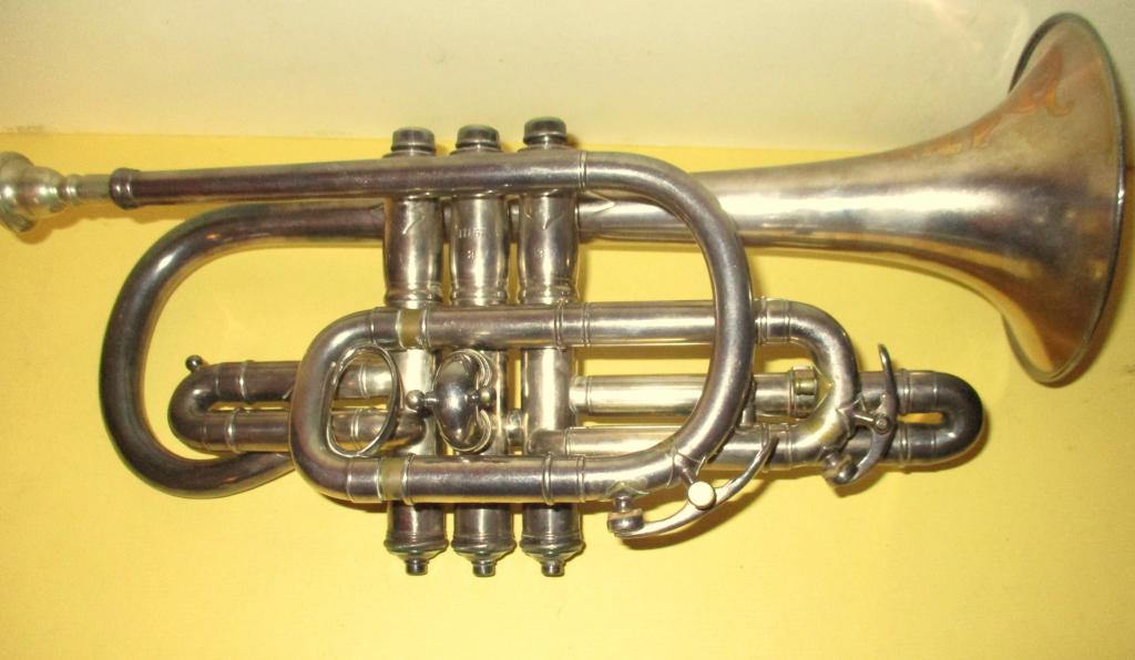 Coronet Horn  Musical Instrument (1 of 2)