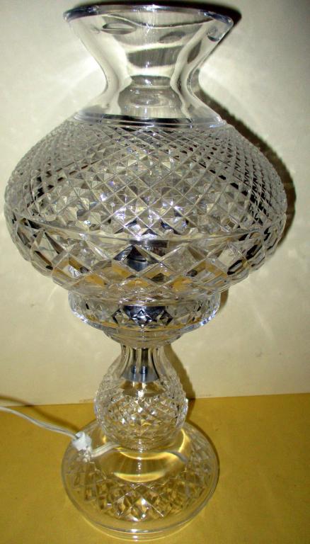 Waterford Cut Glass Table Lamp (1 of 1)
