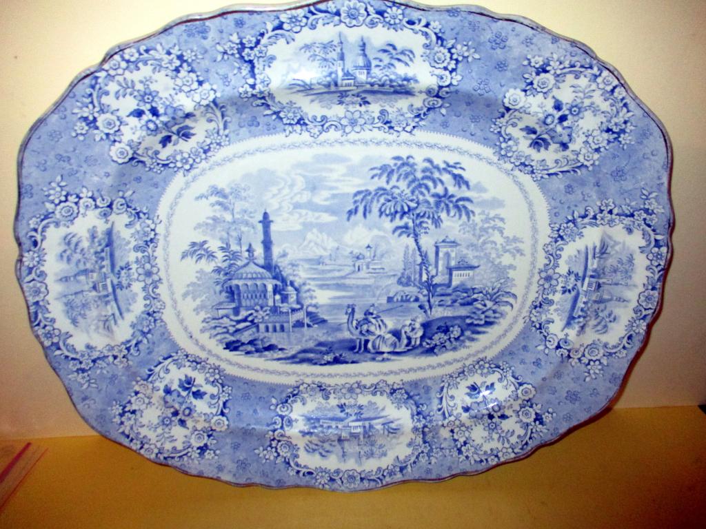 Large Transfer Ware Platter by Ridgeway (1 of 2)