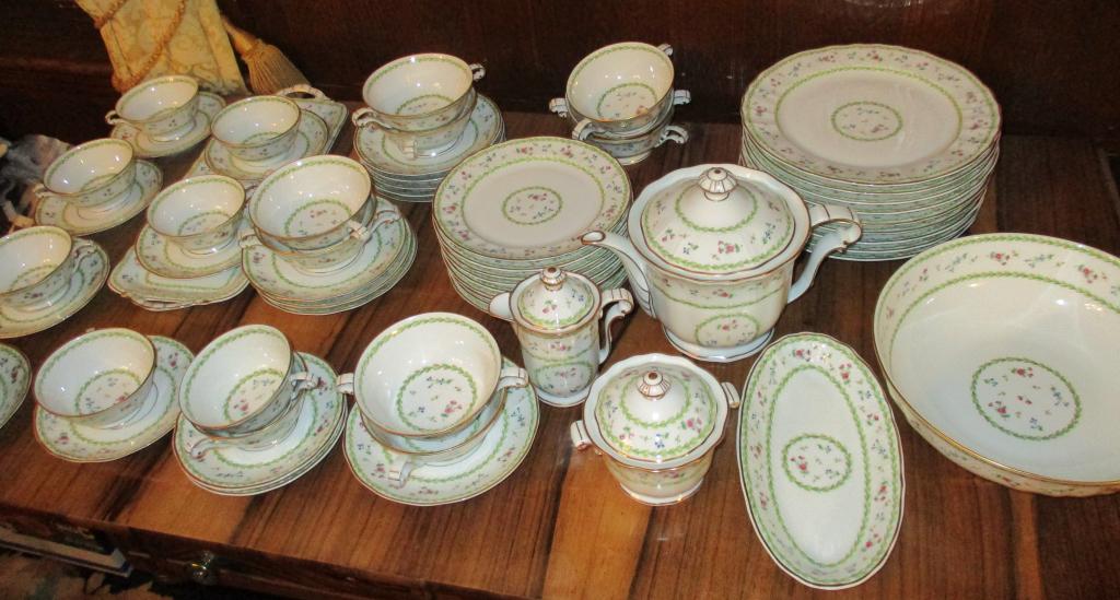 Limoges Luncheon Set for Eight (1 of 5)