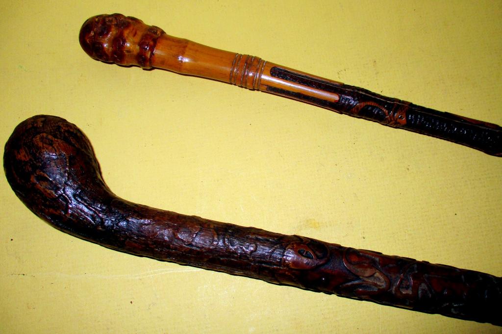 Two Vintage Walking Sticks (1 of 4)