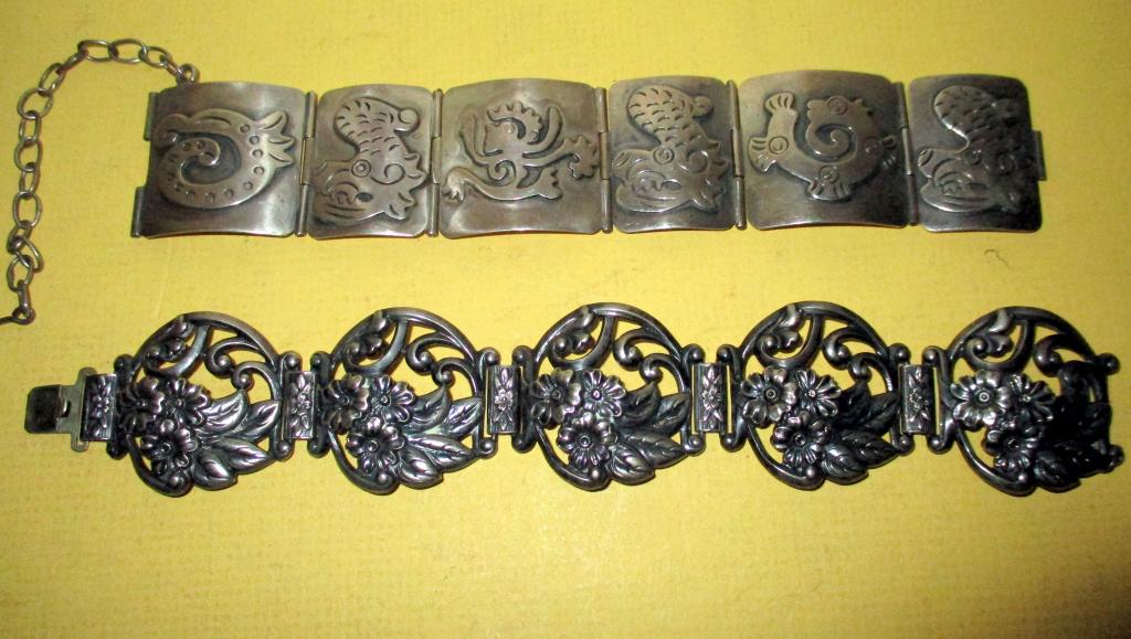 Two Sterling Cuff Bracelets (1 of 1)