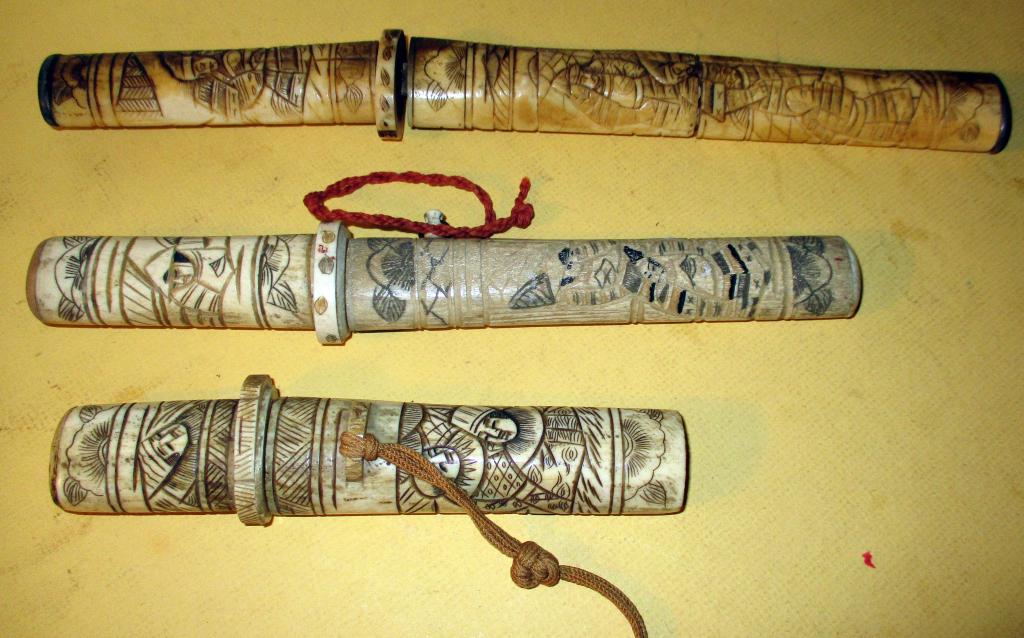 Three Japanese Antique Daggers (1 of 2)
