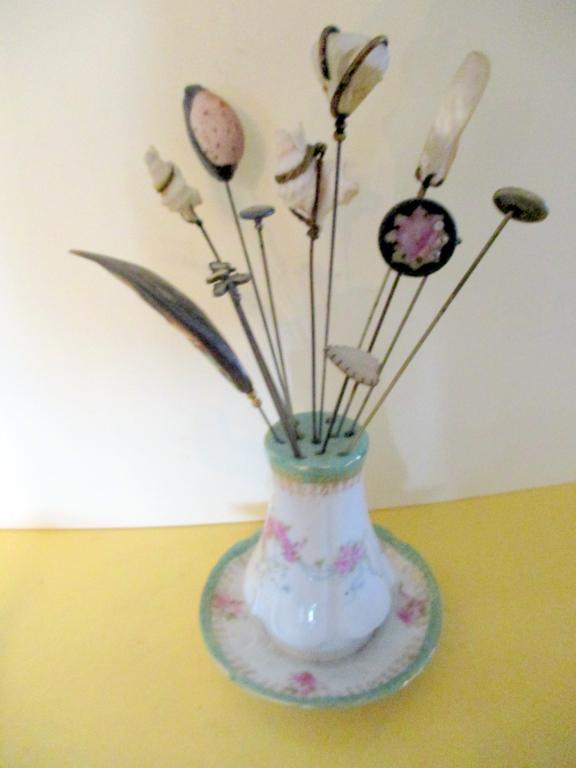 Collection of Vintage Shell Hatpins (1 of 1)
