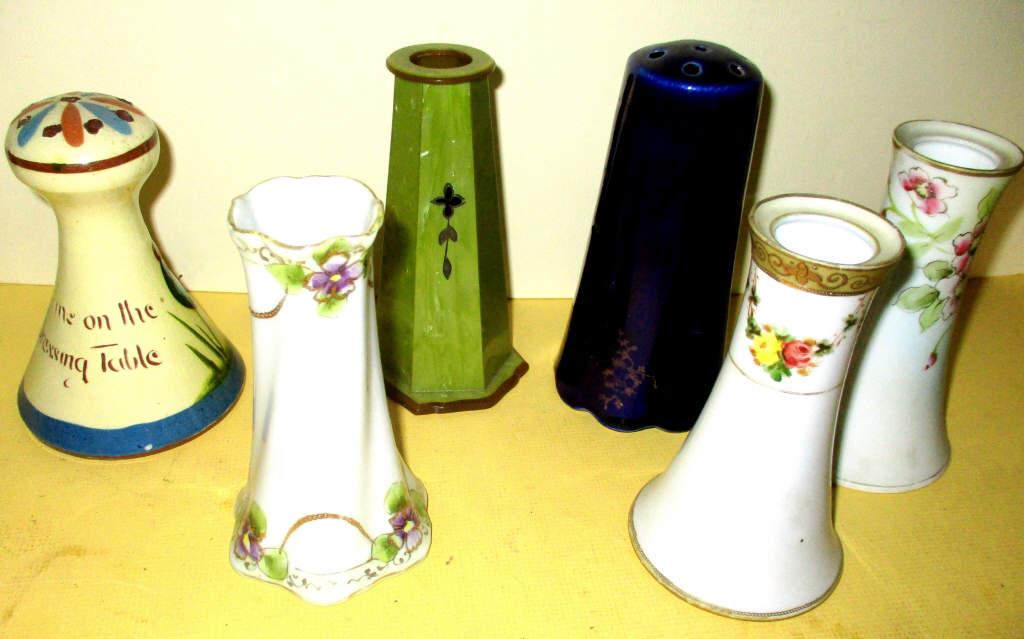 Collection of 6 Vintage Hatpin Holders (1 of 1)