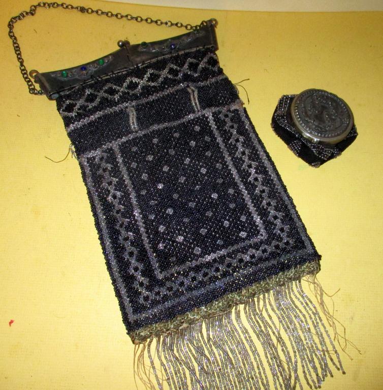 Two 19th C. Beaded Bags (1 of 2)