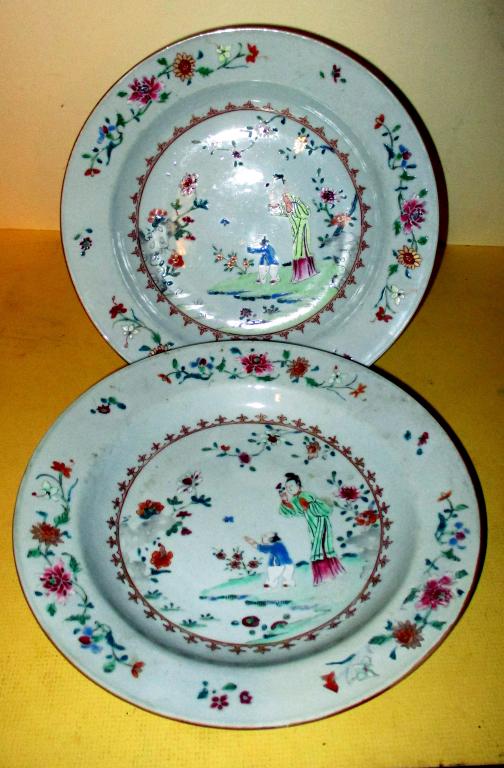 Pair of 18th C. Chinese Bowls (1 of 2)