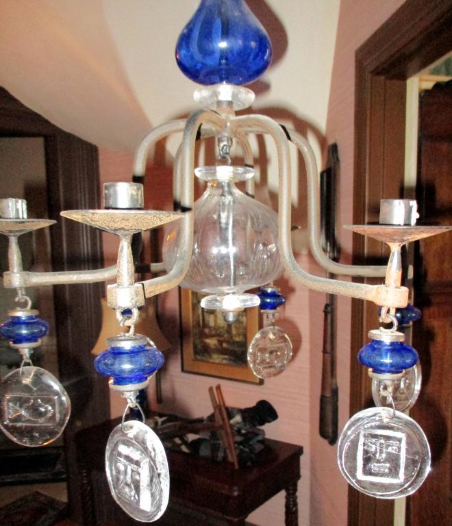 Mid Century Swedish Chandelier (1 of 3)