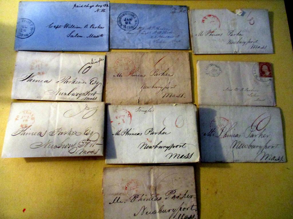 Letters of Correspondence Captain W. B. Parker (1 of 3)