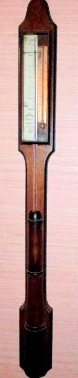 19th Century Boston Stick Barometer (1 of 4)