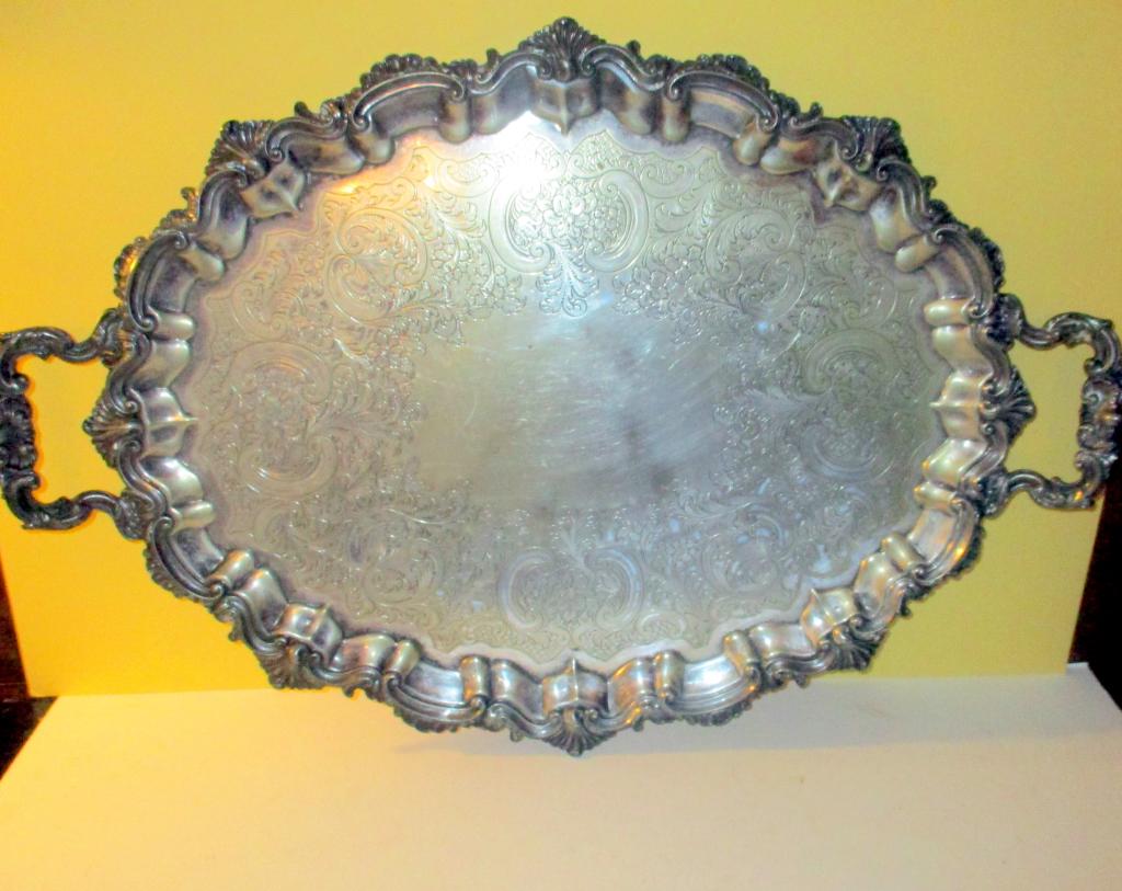 Large (EPNS) Tray by Reed & Barton (1 of 2)