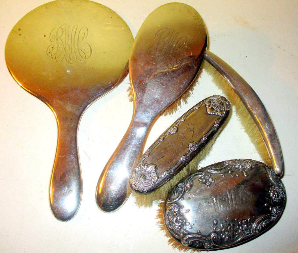 Miscellaneous Lot of Sterling Dresser Pieces (1 of 1)