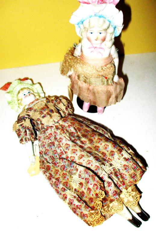 Two Victorian Bisque Dolls (1 of 2)