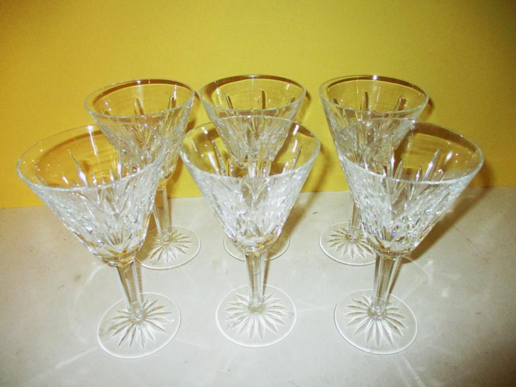 Lot of 6 Waterford Goblets (1 of 1)