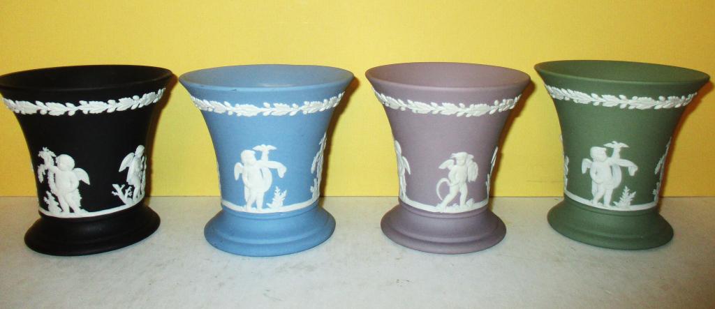 Lot of 4 Wedgwood Urns (1 of 2)