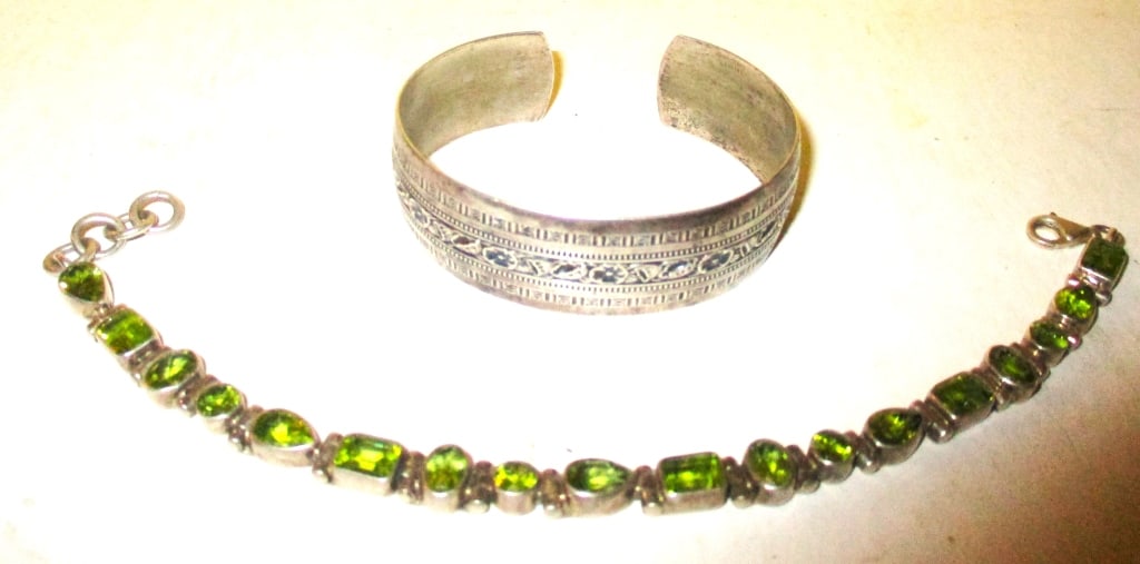 Two Sterling Bracelets (1 of 4)