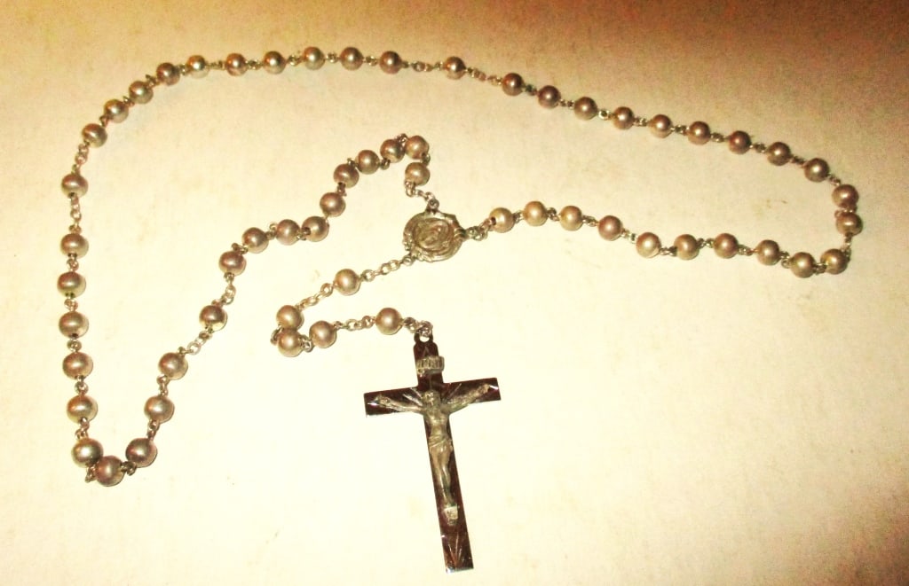 Wonderful Sterling Rosary Beads (1 of 1)