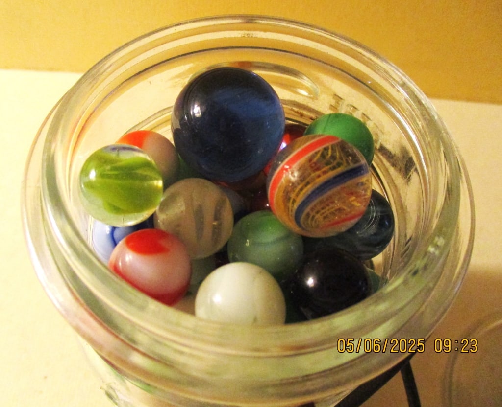 Jar of Old Marbles (1 of 2)