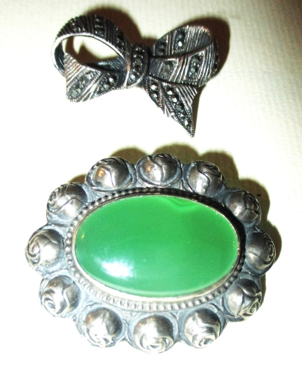 Two Sterling Silver Brooches (1 of 3)