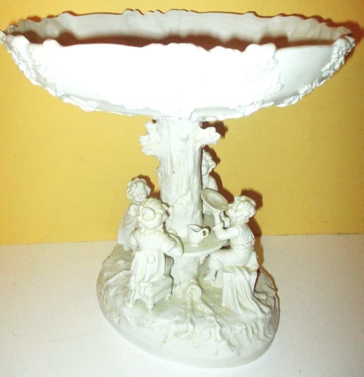 Parian Porcelain Compote (1 of 3)