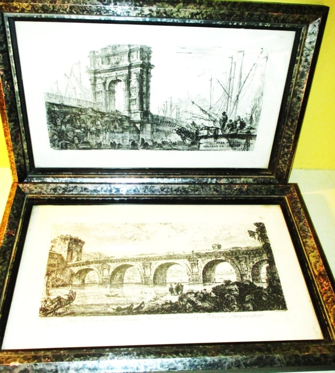 Pair of Etchings (Piranesi Fecit) (1 of 5)