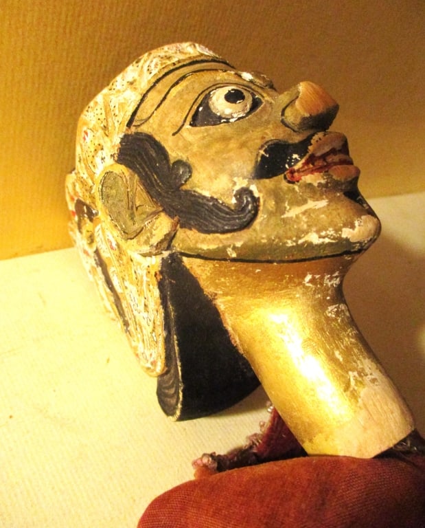 Antique Indonesian Hand Puppet (1 of 3)