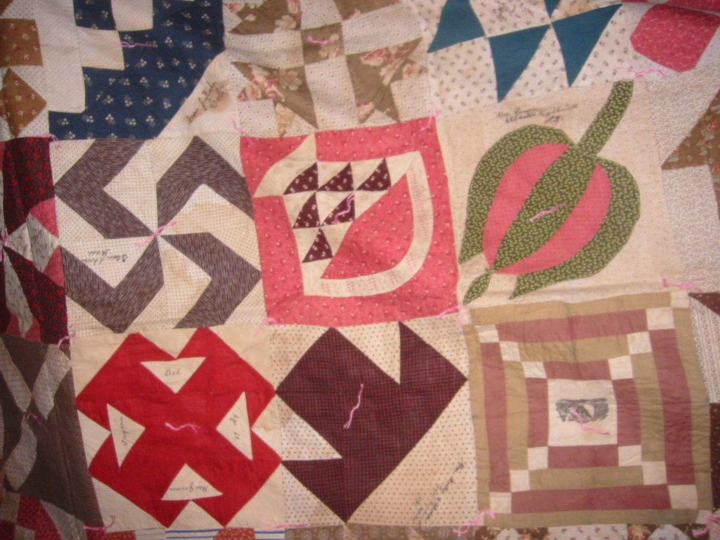 Patch Work Quilt Ca.  1880n (1 of 3)