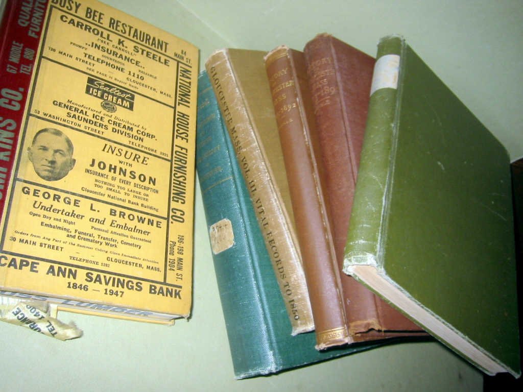 Collection of Books on Gloucester, MA (1 of 3)