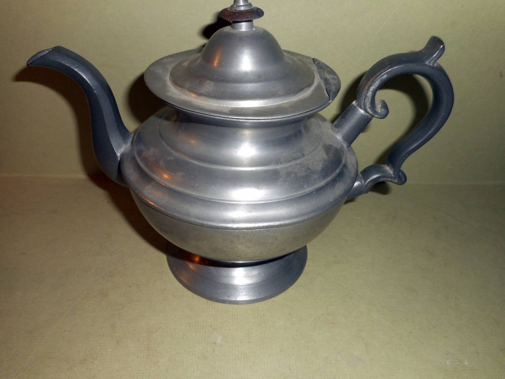 Pewter Tea Pot by Timothy Boardman (1 of 1)