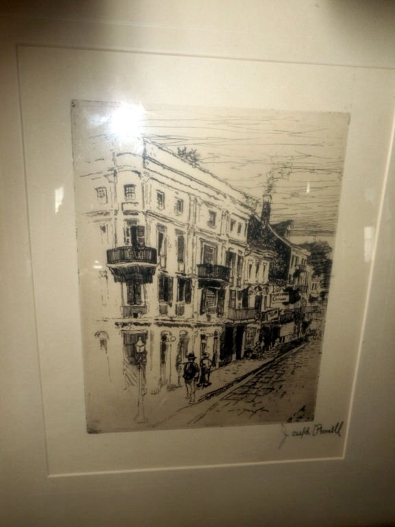 Etching by Joseph Pennell (1 of 2)