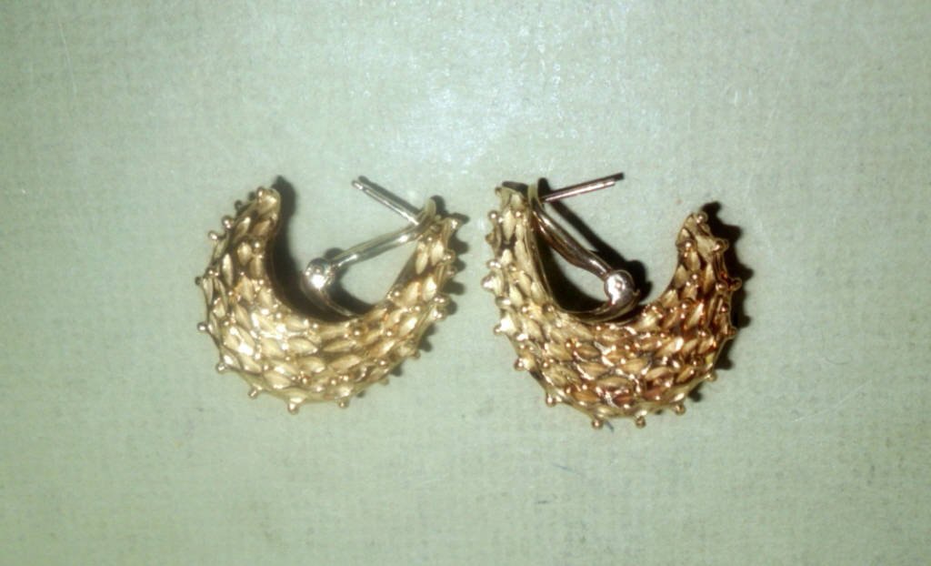 18k Gold Earrings (1 of 1)