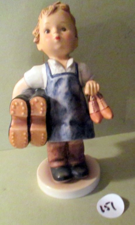 Boots: Boots #143/1. Measures 6.75" tall. TM 6. Used but in excellent condition with excellent color and in original box.