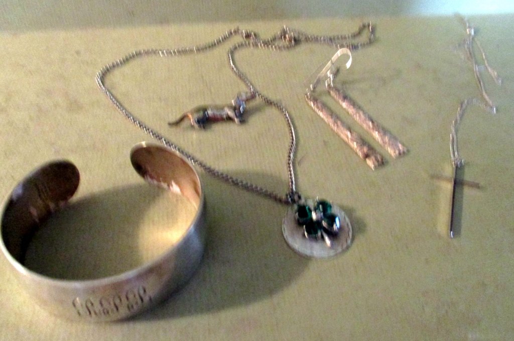 Five Piece Lot of Sterling Silver Jewelry (1 of 1)