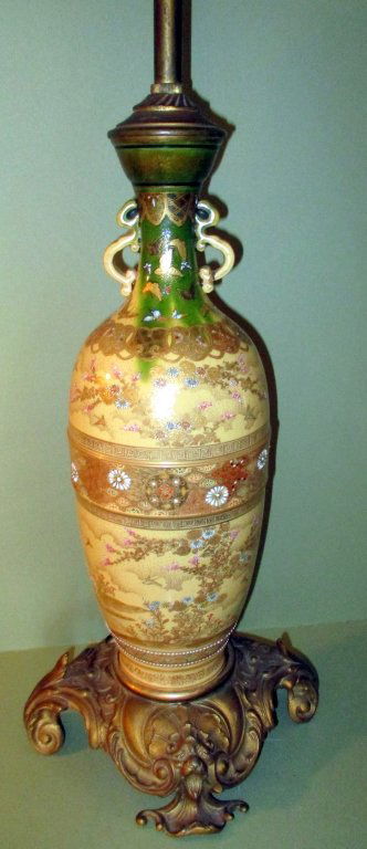 Satsuma Lamp with Metal Base (1 of 1)