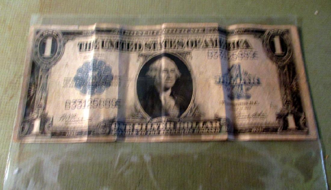 Large Silver Certificate One Dollar Bill (1 of 1)