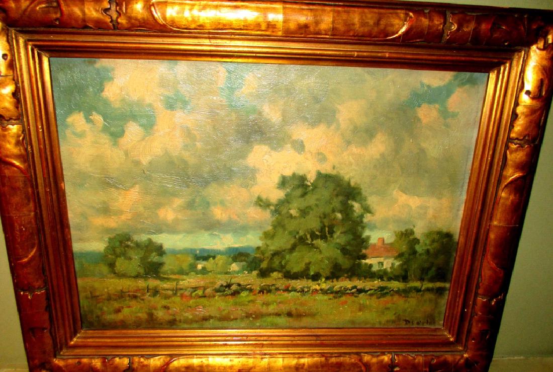 Landscape Oil on Board by Arthur S. Douglas (1 of 3)