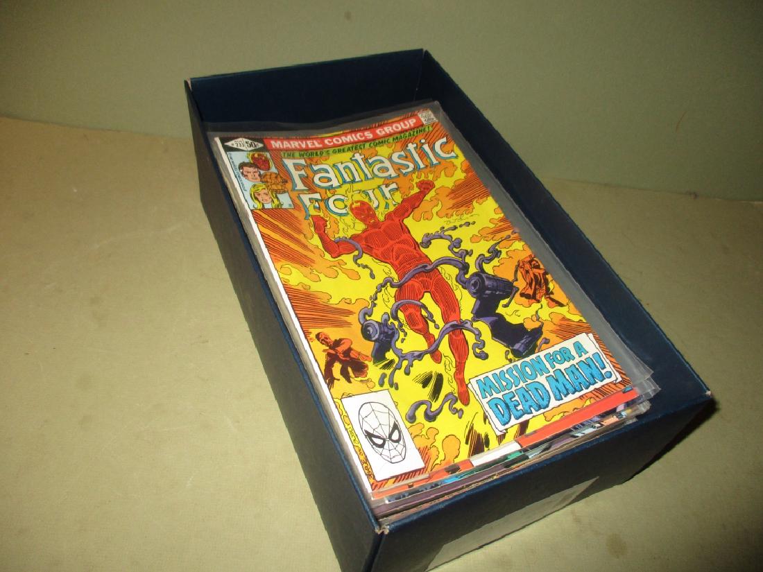 Shoe Box Filled with Comic Books (1 of 2)