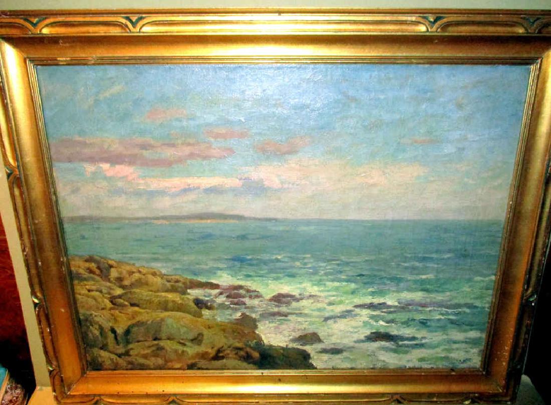 Oil on Canvas of Seascape (1 of 1)