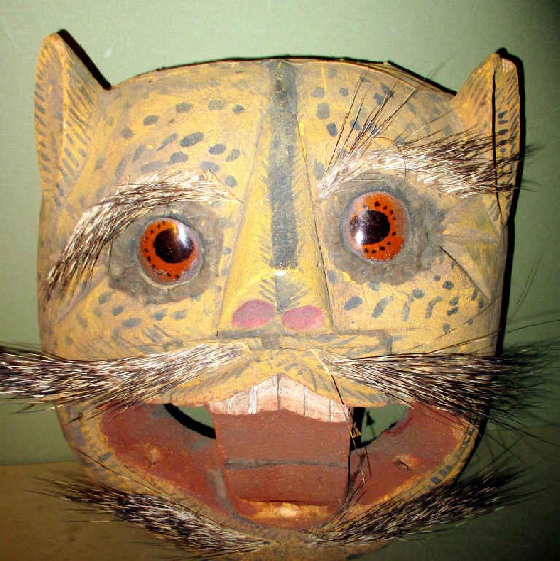 Cat Mask with Glass Eyes (1 of 1)