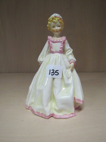 Royal Worcester 6" Grandmothers dress doll: Royal Worcester 6" Grandmothers dress doll