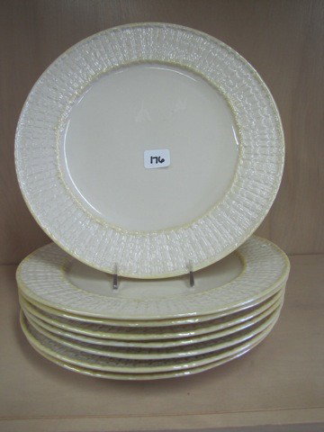 Belleek set of 8 10" Dinner plates. MArk 5: Belleek set of 8 10" Dinner plates. MArk 5