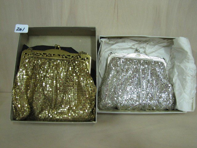 Whiting and davis store mesh coin purse