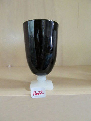 RARE Moonstone & Black ft'd tumbler: RARE Moonstone & Black ft'd tumbler