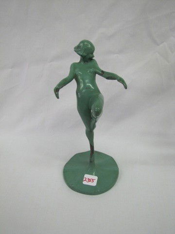 Deco Lady FrankArt 9.5" Cast Figure 1922: Deco Lady FrankArt 9.5" Cast Figure 1922