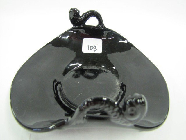 Fenton ebony Dolphin bon bon: Fenton ebony Dolphin bon bon