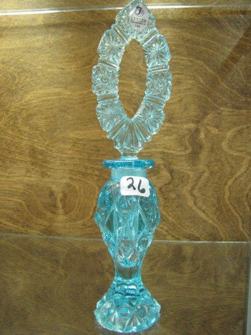 Blue topaz perfume bottle: Blue topaz perfume bottle