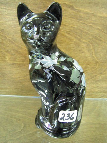 Ebony glossy cat (style 5065) - "Circle of Love" -: Ebony glossy cat (style 5065) - "Circle of Love" - 13/65 - J. Colella