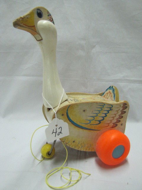fisher price mother goose pull toy