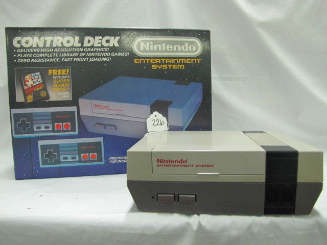 Original Nintendo in box NIB: Original Nintendo in box NIB