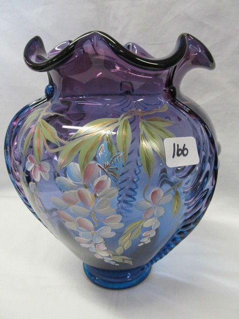 Fenton mulberry large vase: Fenton mulberry large vase